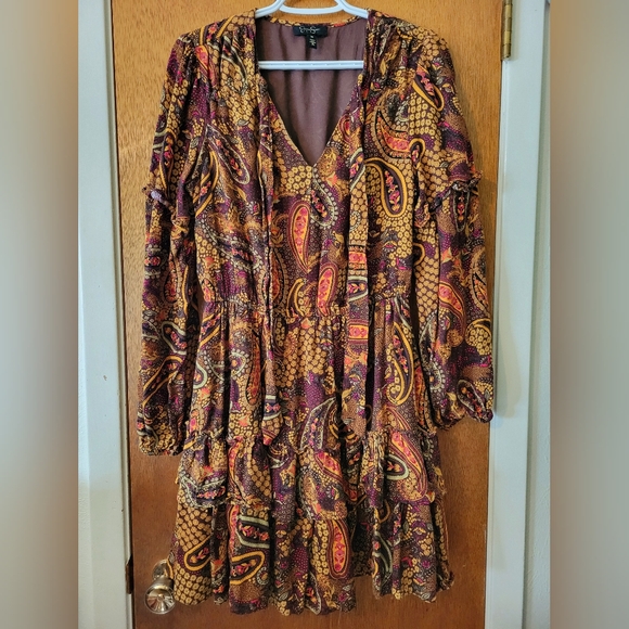 Jessica Simpson Paisley Dress - Picture 1 of 4
